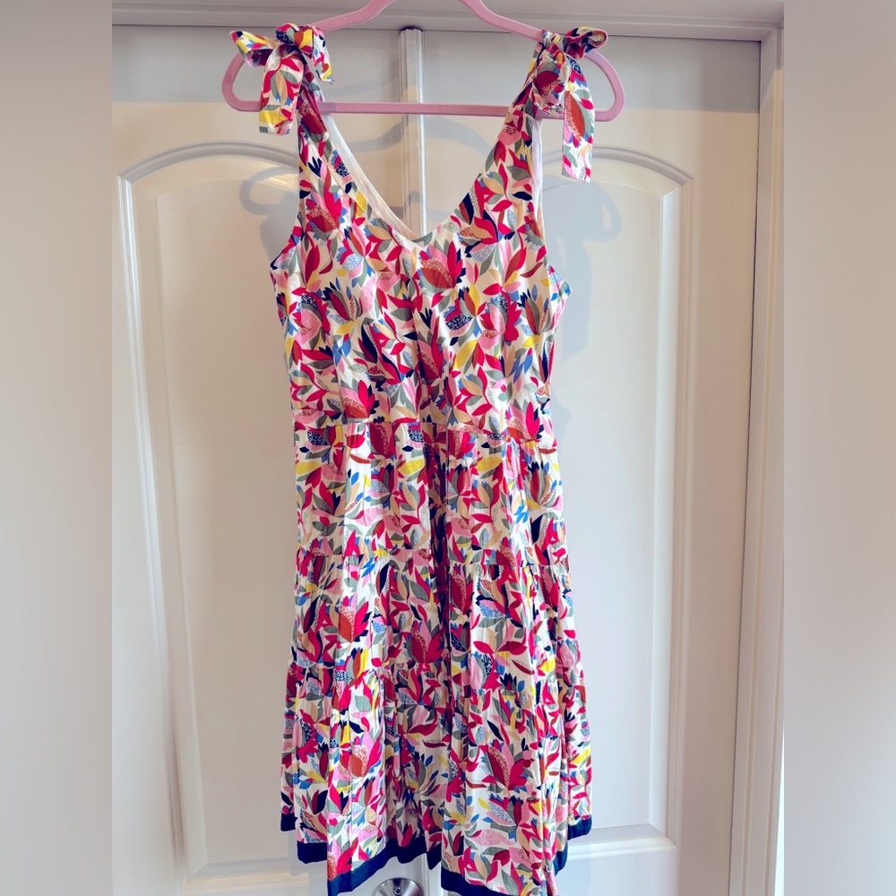 THML Dress with Adjustable Shoulder Ties